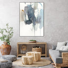 Indigo Splatter II by Victoria Barnes on GIANT ART - gold abstract abstract