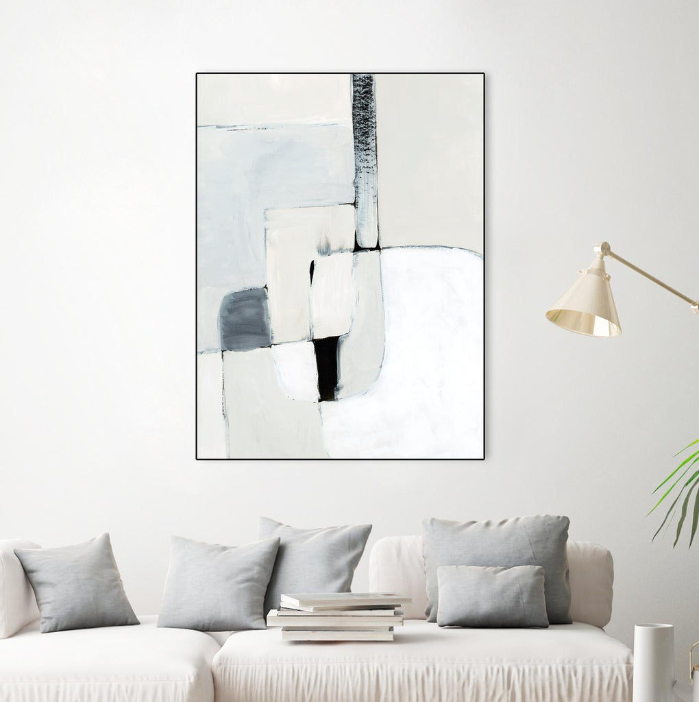 Soft Spoken I by Victoria Barnes on GIANT ART - beige abstract abstract