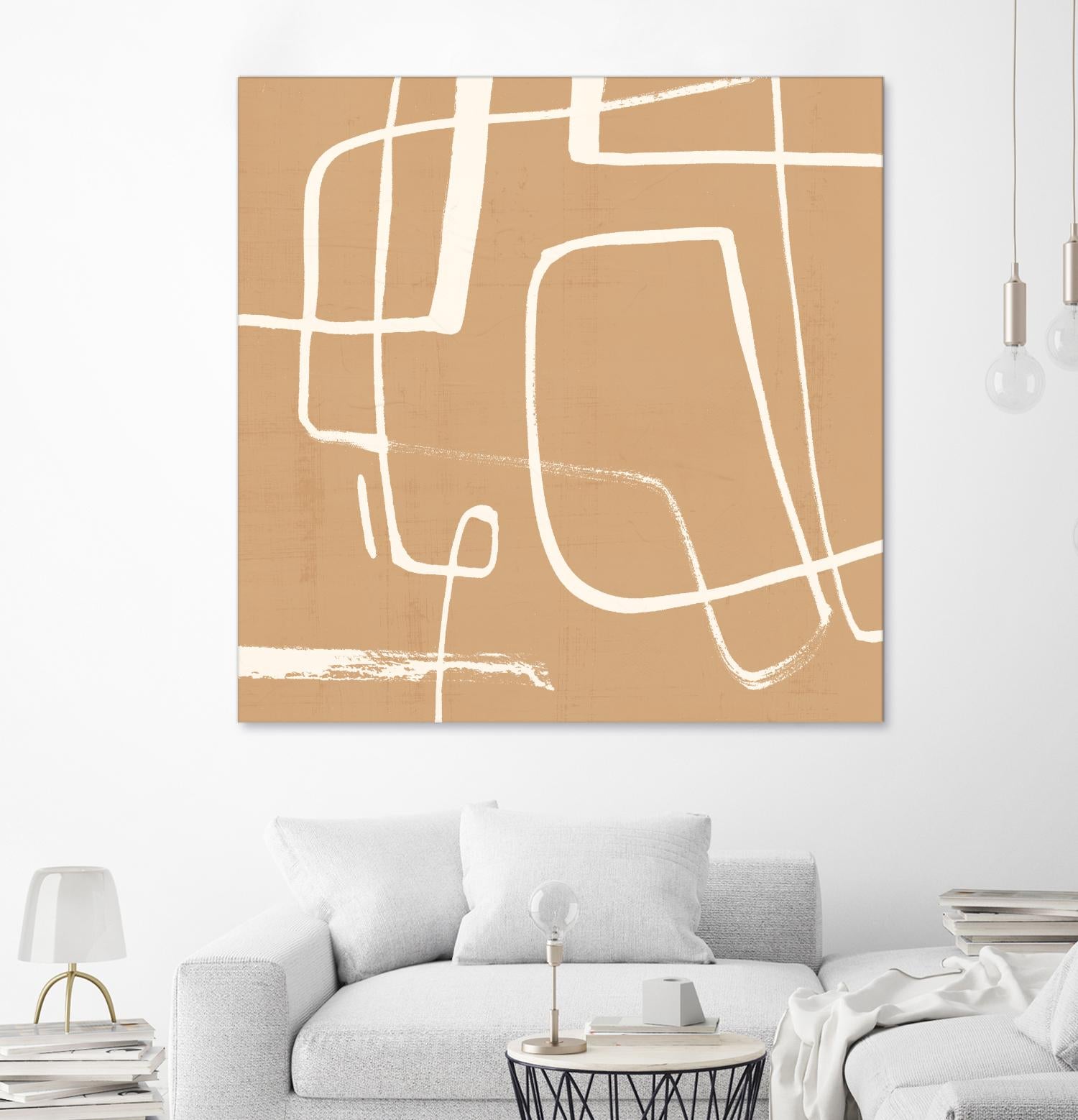 Wayfinder II by Victoria Barnes on GIANT ART - beige abstract abstract