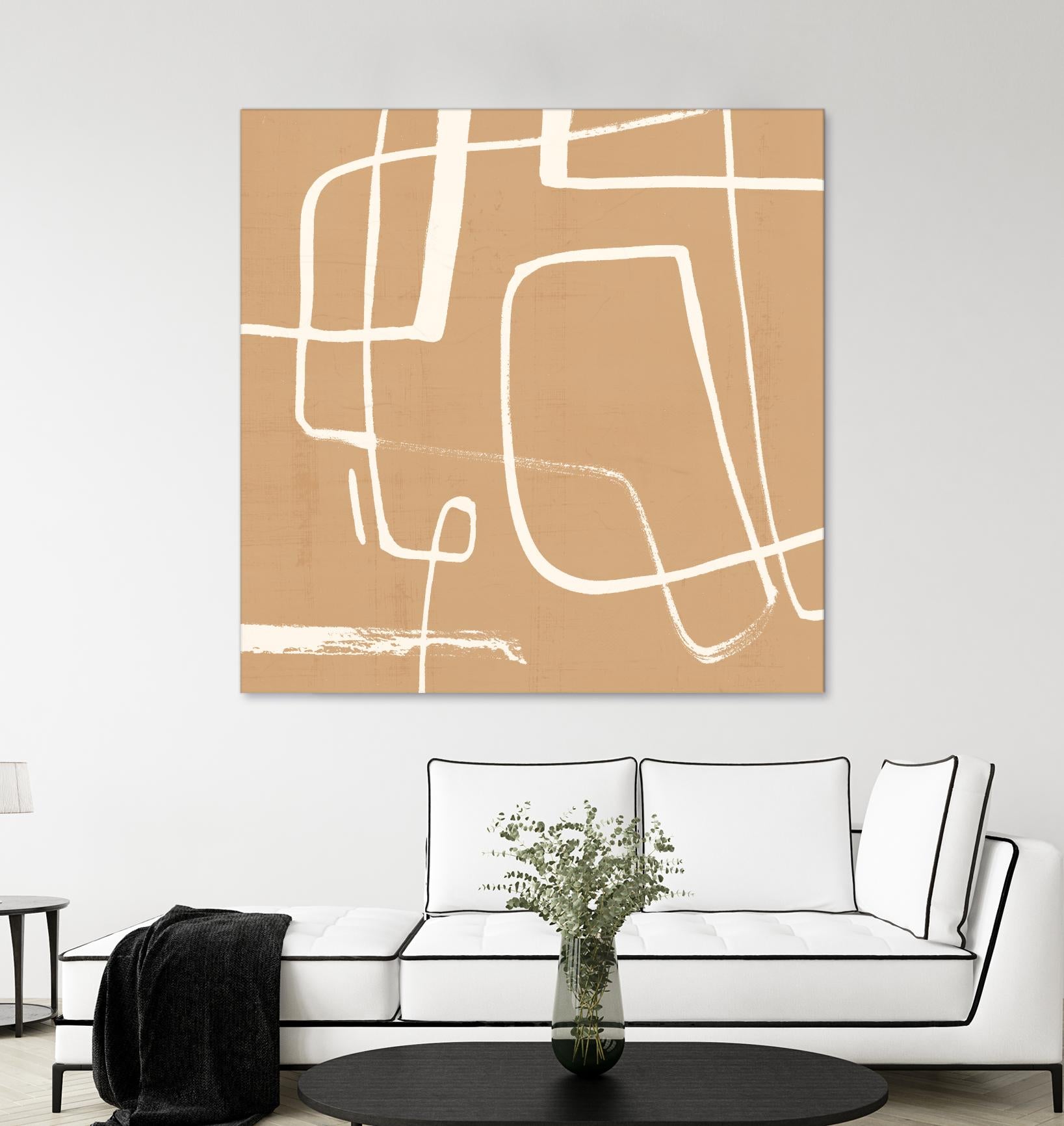 Wayfinder II by Victoria Barnes on GIANT ART - beige abstract abstract