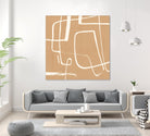 Wayfinder II by Victoria Barnes on GIANT ART - beige abstract abstract