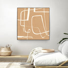Wayfinder II by Victoria Barnes on GIANT ART - beige abstract abstract