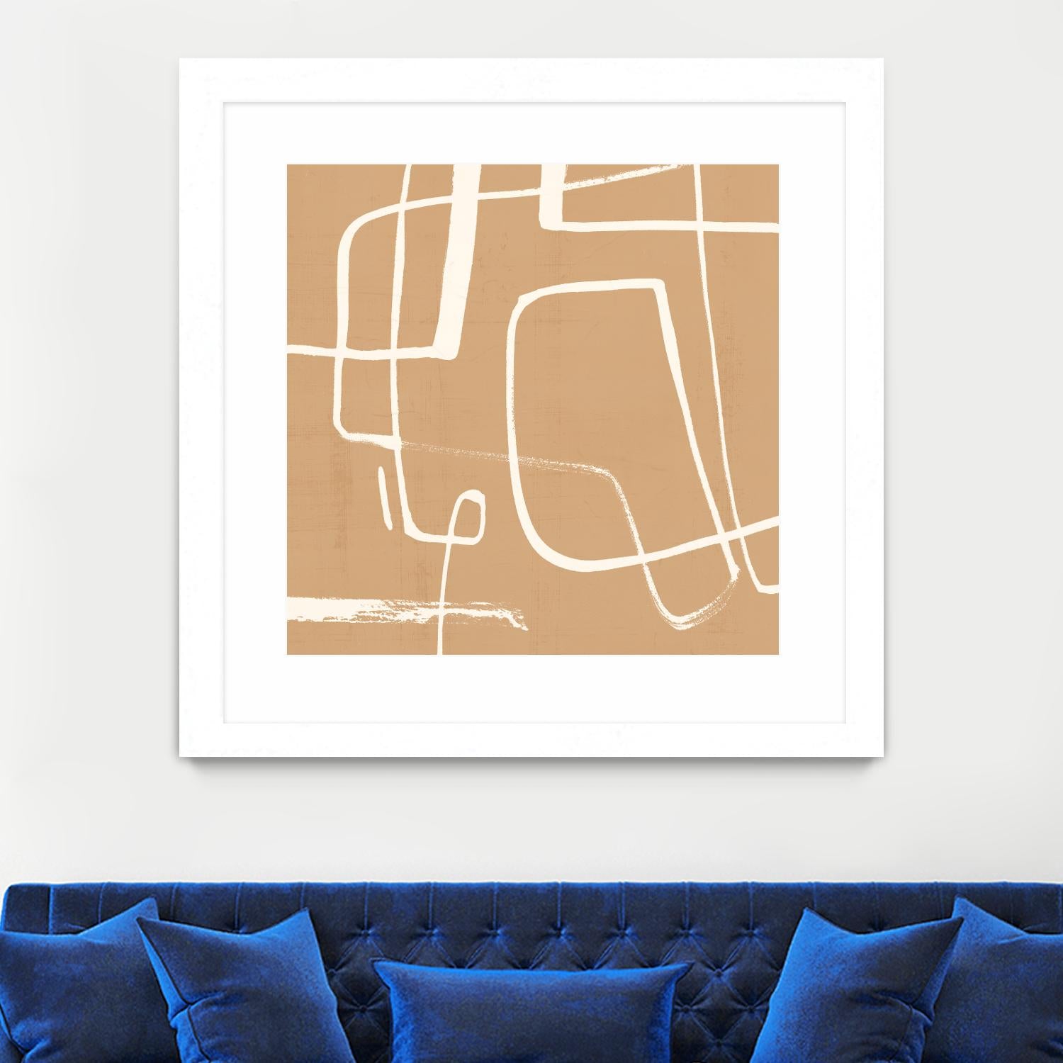 Wayfinder II by Victoria Barnes on GIANT ART - beige abstract abstract