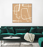 Wayfinder II by Victoria Barnes on GIANT ART - beige abstract abstract