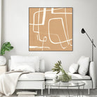 Wayfinder II by Victoria Barnes on GIANT ART - beige abstract abstract
