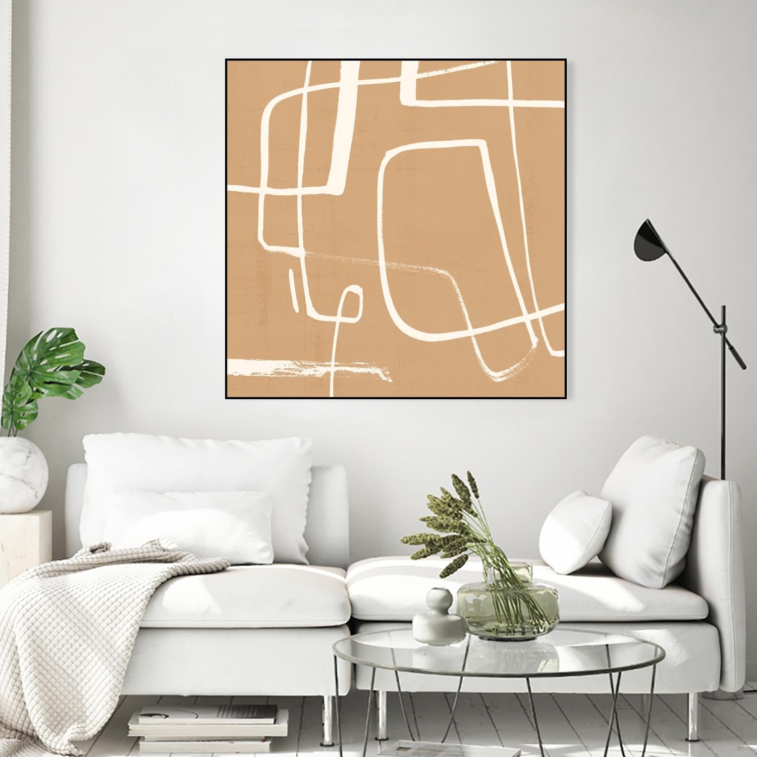 Wayfinder II by Victoria Barnes on GIANT ART - beige abstract abstract