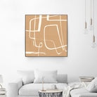 Wayfinder II by Victoria Barnes on GIANT ART - beige abstract abstract