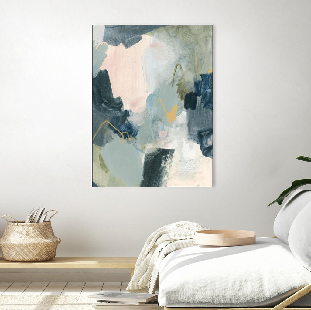 Lago II by Victoria Barnes on GIANT ART - gold abstract abstract 