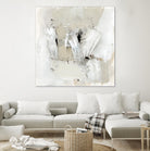 Neutral Brushstrokes I by Victoria Barnes on GIANT ART - beige abstract abstract