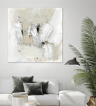 Neutral Brushstrokes I by Victoria Barnes on GIANT ART - beige abstract abstract