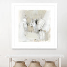 Neutral Brushstrokes I by Victoria Barnes on GIANT ART - beige abstract abstract