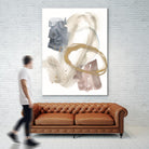 Golden Ring II by Jennifer Goldberger on GIANT ART - gold abstract abstract