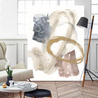 Golden Ring II by Jennifer Goldberger on GIANT ART - gold abstract abstract