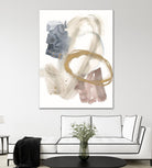 Golden Ring II by Jennifer Goldberger on GIANT ART - gold abstract abstract