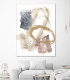 Golden Ring II by Jennifer Goldberger on GIANT ART - gold abstract abstract