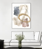 Golden Ring II by Jennifer Goldberger on GIANT ART - gold abstract abstract