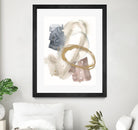 Golden Ring II by Jennifer Goldberger on GIANT ART - gold abstract abstract