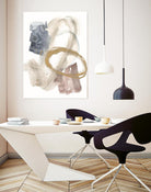 Golden Ring II by Jennifer Goldberger on GIANT ART - gold abstract abstract