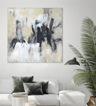 Neutral Exercise II by Jennifer Goldberger on GIANT ART - beige abstract abstract