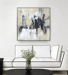 Neutral Exercise II by Jennifer Goldberger on GIANT ART - beige abstract abstract