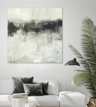 Neutral Horizon Line I by Jennifer Goldberger on GIANT ART - beige abstract abstract