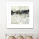 Neutral Horizon Line I by Jennifer Goldberger on GIANT ART - beige abstract abstract