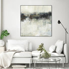 Neutral Horizon Line I by Jennifer Goldberger on GIANT ART - beige abstract abstract