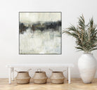 Neutral Horizon Line I by Jennifer Goldberger on GIANT ART - beige abstract abstract