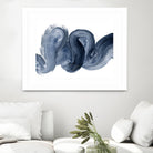 Offshore I by Victoria Barnes on GIANT ART - blue  abstract abstract