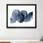 Offshore I by Victoria Barnes on GIANT ART - blue  abstract abstract