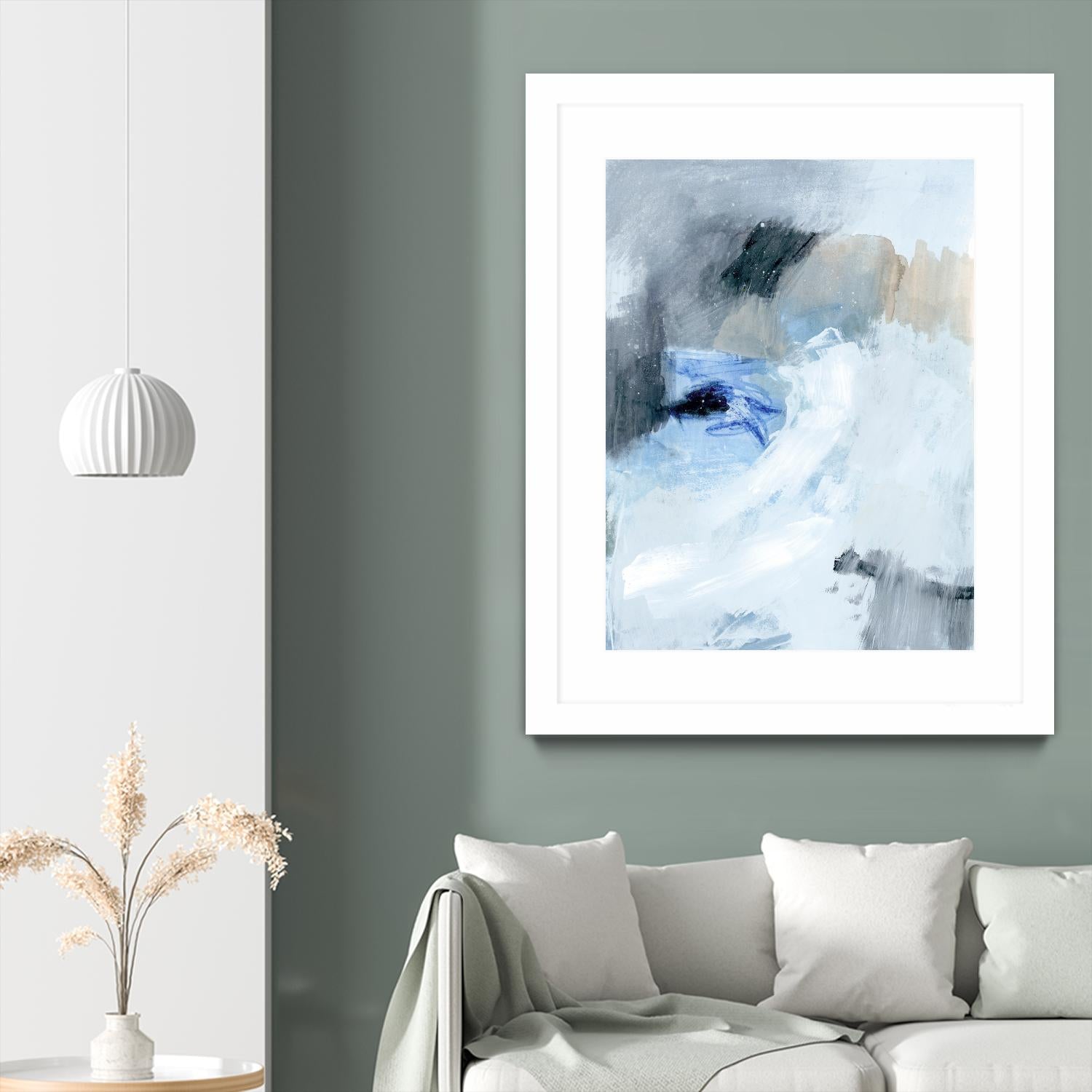 Welle I by Victoria Barnes on GIANT ART - beige abstract abstract