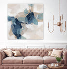 Blues Chorus I by June Vess on GIANT ART - beige abstract abstract