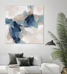 Blues Chorus I by June Vess on GIANT ART - beige abstract abstract