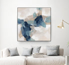 Blues Chorus I by June Vess on GIANT ART - beige abstract abstract