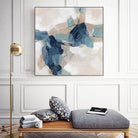 Blues Chorus I by June Vess on GIANT ART - beige abstract abstract