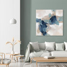 Blues Chorus I by June Vess on GIANT ART - beige abstract abstract