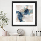 Blues Chorus I by June Vess on GIANT ART - beige abstract abstract