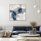 Blues Chorus I by June Vess on GIANT ART - beige abstract abstract