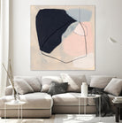 Keystone I by June Vess on GIANT ART - pink abstract abstract