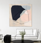 Keystone I by June Vess on GIANT ART - pink abstract abstract