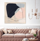Keystone I by June Vess on GIANT ART - pink abstract abstract