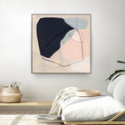 Keystone I by June Vess on GIANT ART - pink abstract abstract