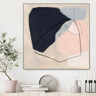 Keystone I by June Vess on GIANT ART - pink abstract abstract