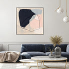 Keystone I by June Vess on GIANT ART - pink abstract abstract