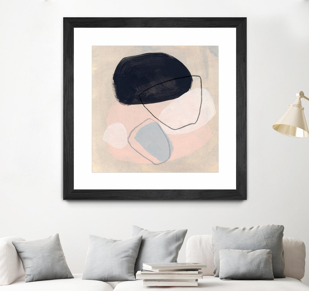 Keystone II by June Vess on GIANT ART - pink abstract abstract
