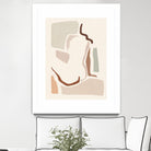 Lounge Abstract I by Victoria Barnes on GIANT ART - pink fashion & figurative abstract