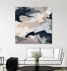 Monochrome Currents I by June Vess on GIANT ART - white abstract abstract