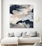 Monochrome Currents I by June Vess on GIANT ART - white abstract abstract