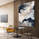 Monochrome Currents I by June Vess on GIANT ART - white abstract abstract