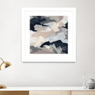 Monochrome Currents I by June Vess on GIANT ART - white abstract abstract